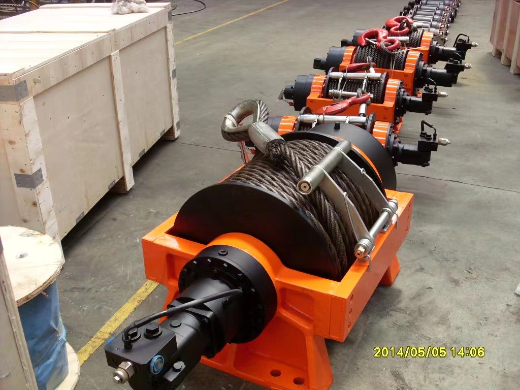 Truck Traction Hydraulic Winch 20 Tons 45000 Lbs Winch