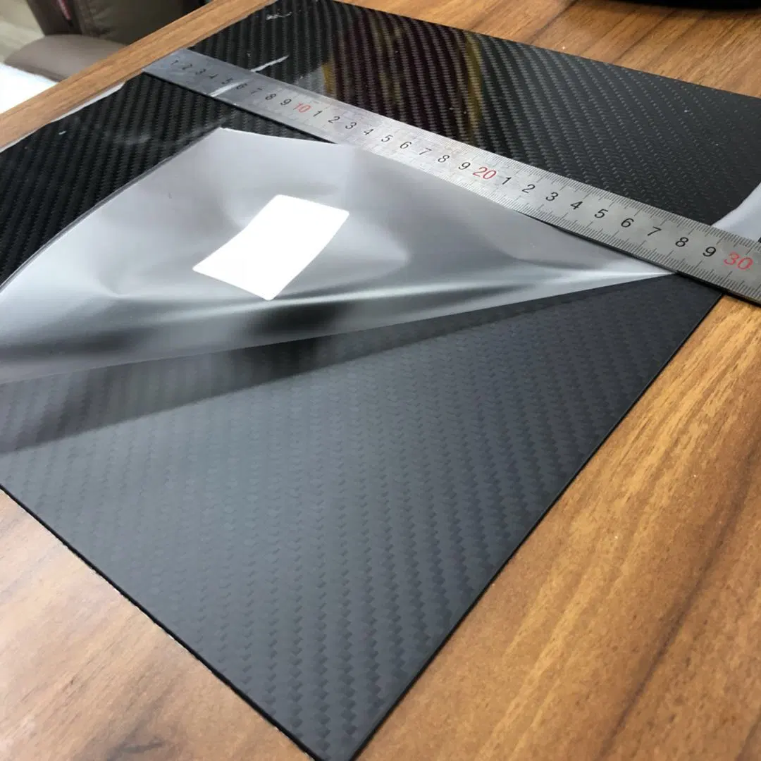 Factory Hot Sale 400X400mm 1mm 2mm 3mm Thick Carbon Fiber Plate