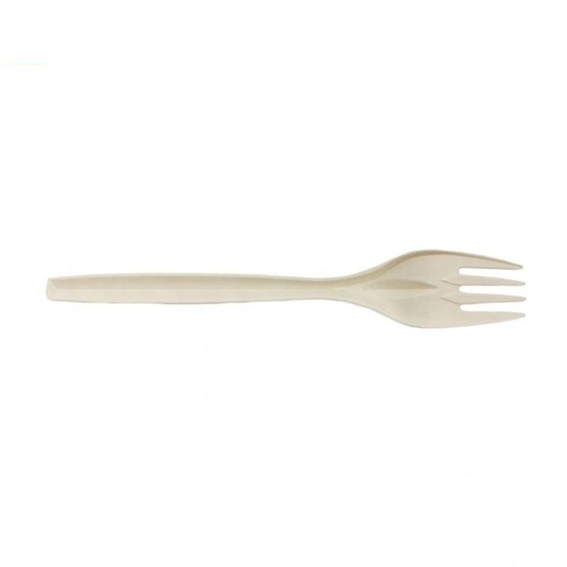 Food Grade Fork Compostable Cornstarch Biodegradable Cutlery Disposable Spoon Fork Knife Set