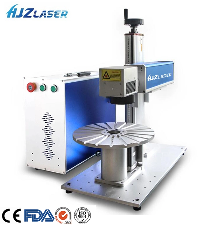 20W 30W 50W Portable Desktop Fiber Laser Marking Machine Laser Marker Equipment for Metal