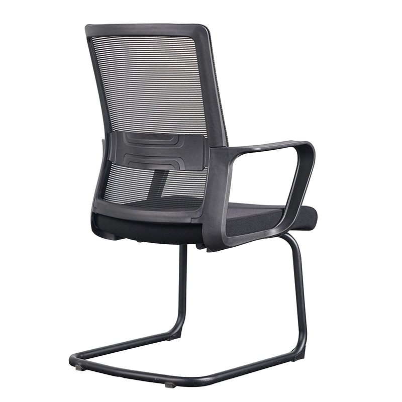 Wholesale Executive Black Workstation Training Mesh PP Plasitc Visitor Chair