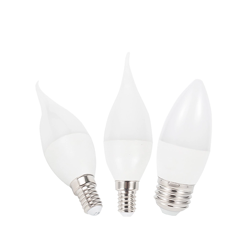 LED Candle Bulb C37 220V 2W E14 Clear LED Home Lighting