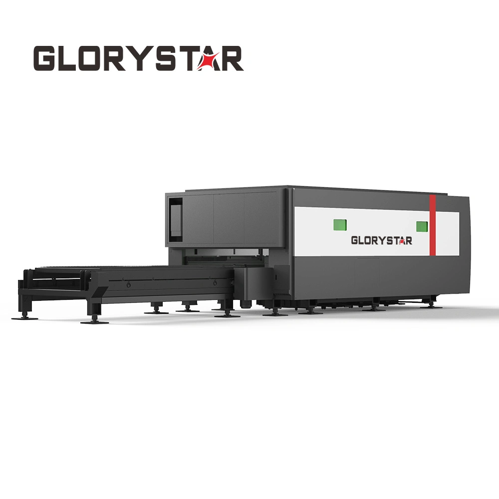 Double Exchange-Plattformen 1500W 2000W 3000W 6000W 8kw 10kw 12kw 20kW Faserlaser-Schneidemaschine