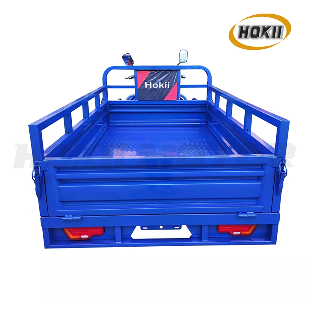 Hokii Motor Manufacturer 1800W Motor Electric Tricycles Three Wheel Adult Triciclo Electrico for Heavy Load Cargo Tricycle Transport