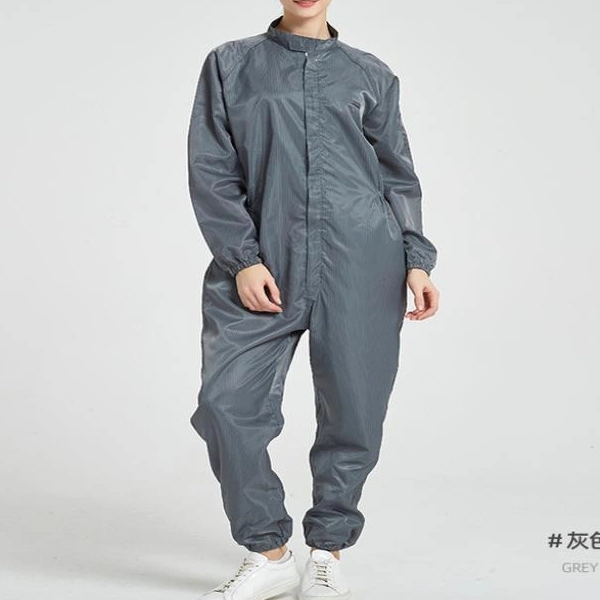 ESD Two Pieces in One Anti-Static Jumpsuit Clothing Garment for Cleanroom Workwear