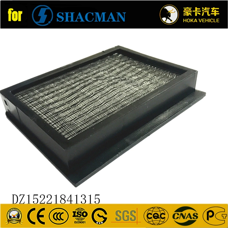 Original Shacman Spare Parts Air Conditioning Filter Dz15221841315 for Heavy Duty Truck