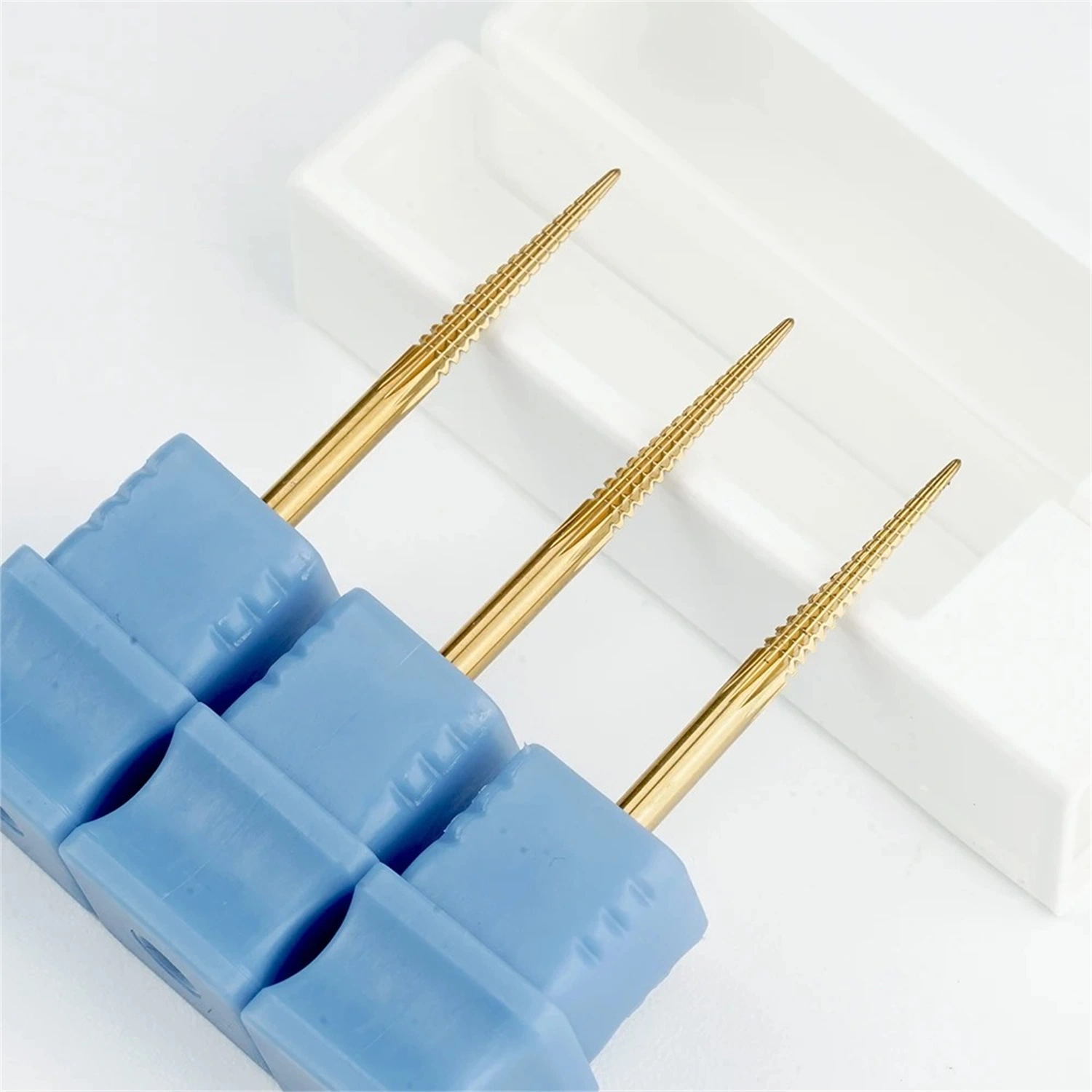 High Performance Very Small Teeth Medium Grind Gentle Sanding Callus Removal High-End Salon Carbide Nail Drill Bits