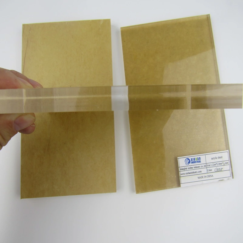 100% Virgin Plastic Glass Sheet 1-50mm Acrylic Sheet Made in China