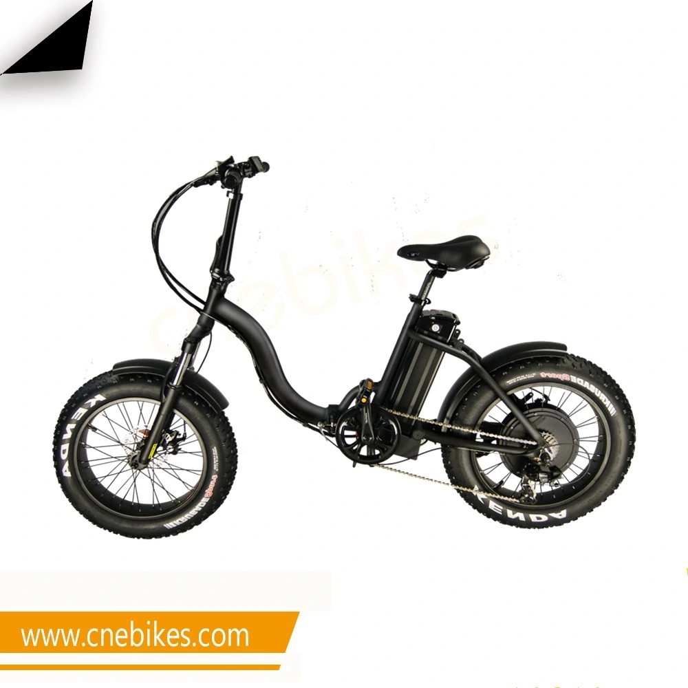 20inch Snow Ebike Folding Electric Bicycle Sr20A 350W 500W Power Motor Beach Bike