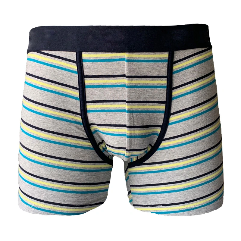 Striped Underwear Boxer Brief Garments Sexy Underwear