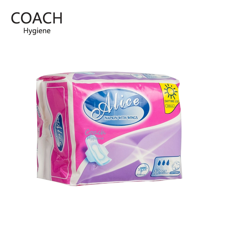 290 мм Night Period Pad Disposable Sanitary Napkin Women Melissa Sanitary Прокладки