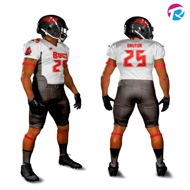 Dry Fit Sport Fitness Customized Design Logo Sublimation Printing Jerseys American Football Wear