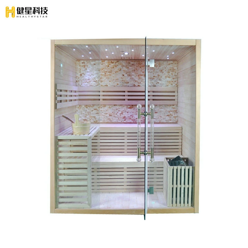 Supplier of 3 Person Hemlock Sauna Steam Room