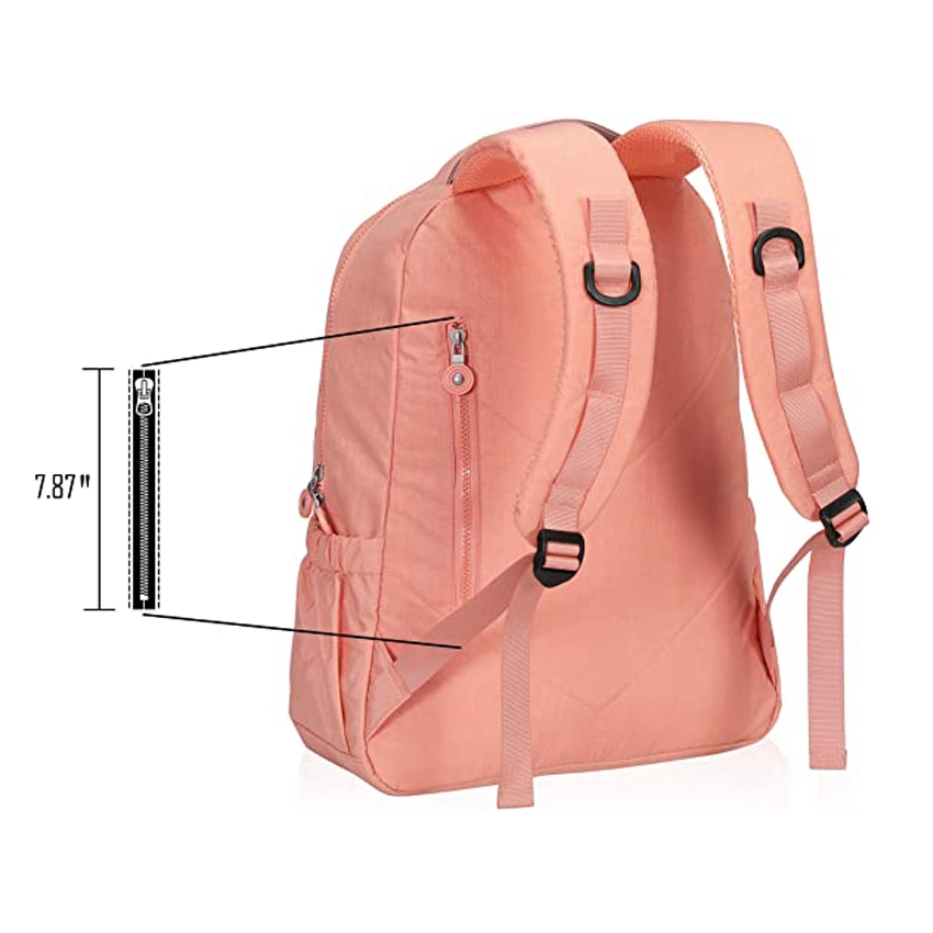 Mochila escolar estudiante Daypack Mochila para portátil ligero Casual Backbag trabajo llevar mochila de viaje Mochila bolsa de ordenador