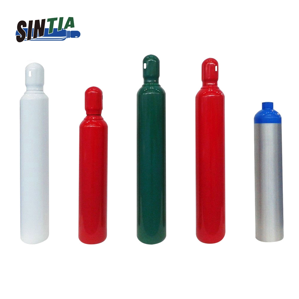 High Pressure 2L 5L 8L 10L 15L 150bar 200bar Seamless Steel Empty Oxygen Tank Gas Cylinders