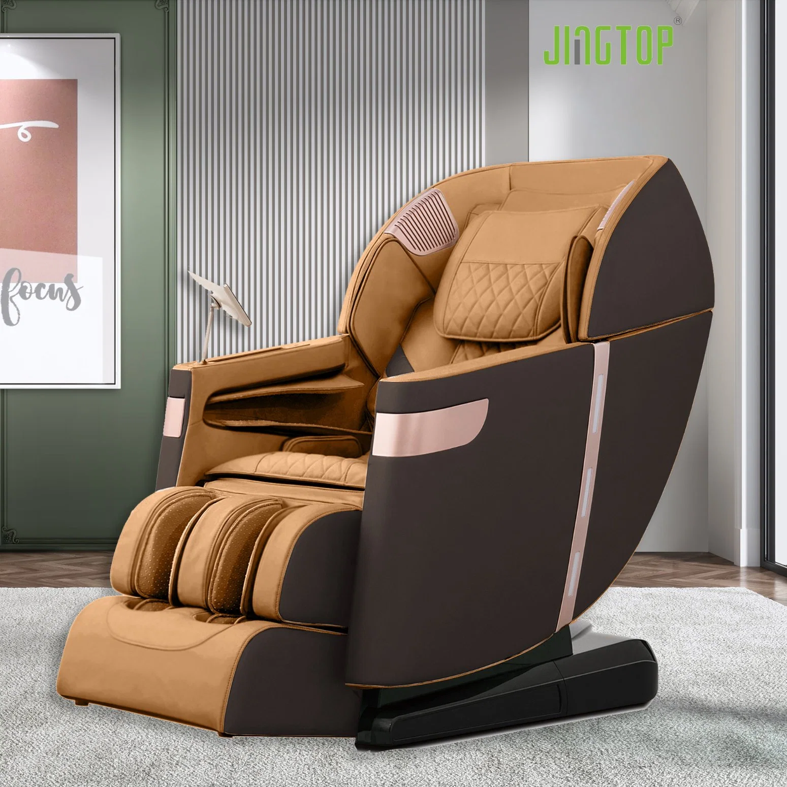 Full Body Electric Zero Gravity 3D Ai Music Luxury Shiatsu Massage Chair