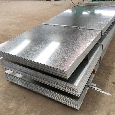 A653 Zinc corrugado Galvanized hierro techo de chapa metálica