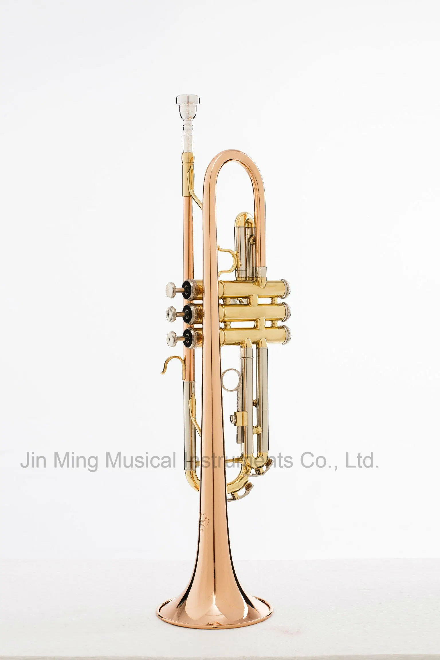 Rosebrass/Copper Body Trumpet Gold Lacquer Good Quality Cheap Price