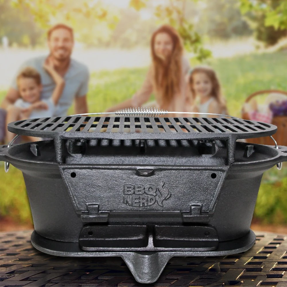 Cookwin Outdoor Lagerfeuer Cast Iron Charcoal Grill