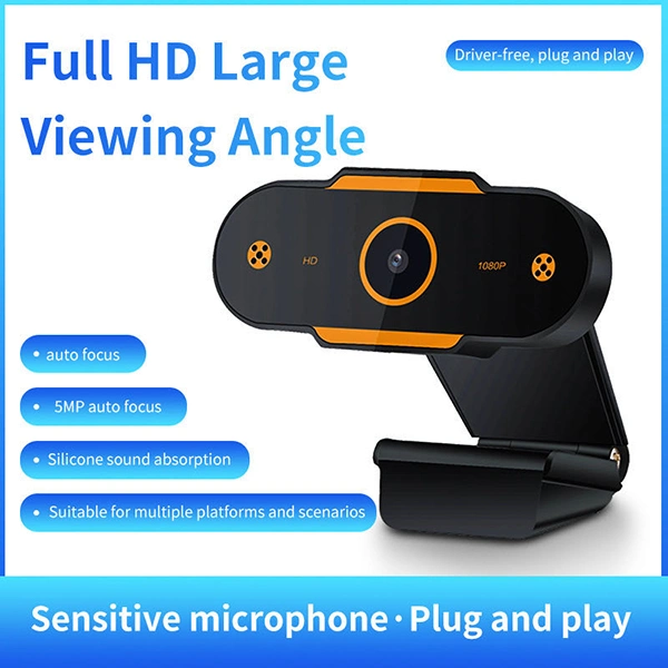 Amazon Hot Selling HD 1080p Mini Camputer Kamera Licht Webcam Automatische Fokussierung &#160;