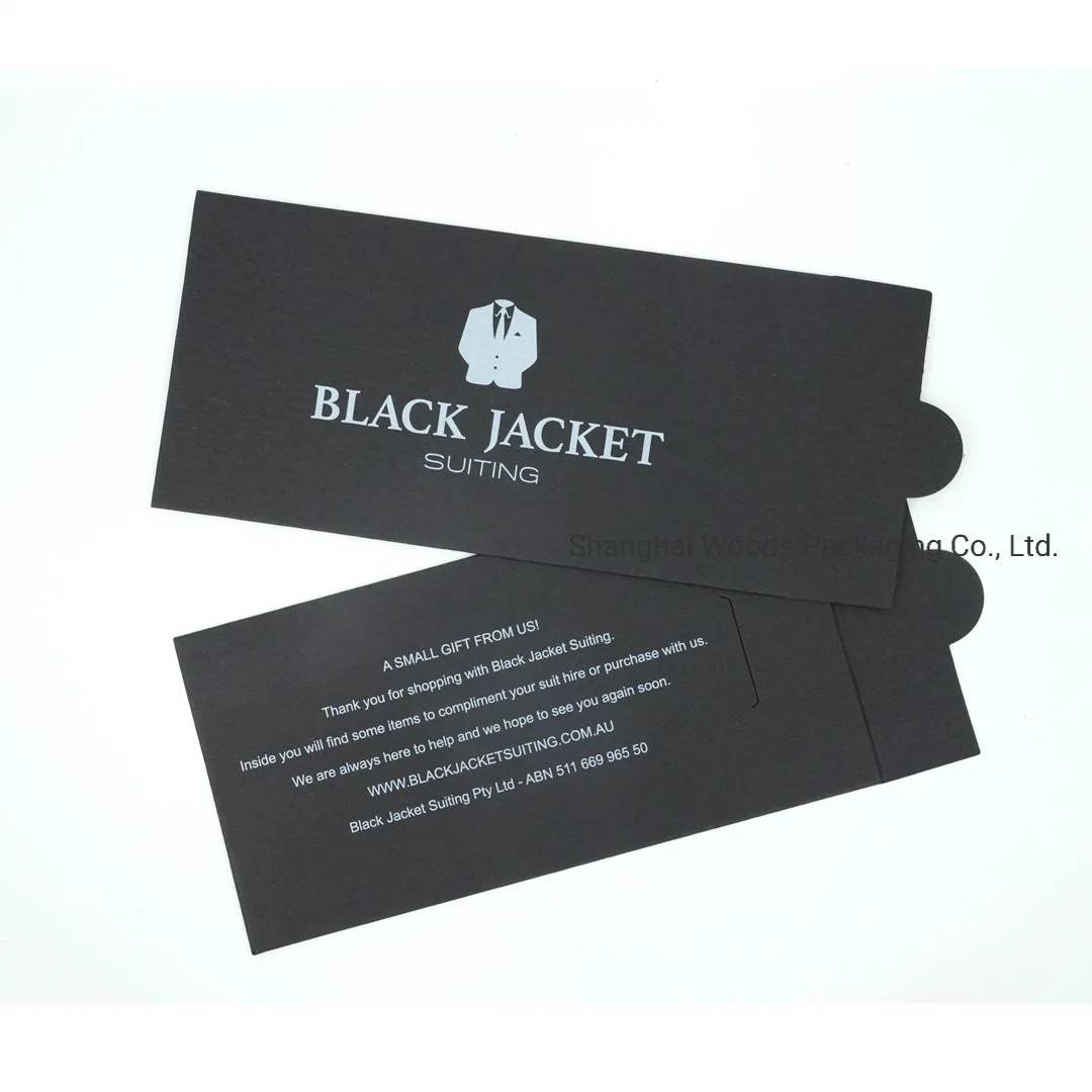 Wholesale/Supplier Thick Black Custom Paper Business Card Printing High quality/High cost performance Paper Business Card