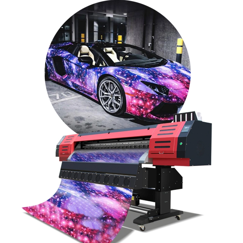 Factory Price 1800mm/3200mm Optional Plotter Digital Billboard Flex Banner Printing Machine