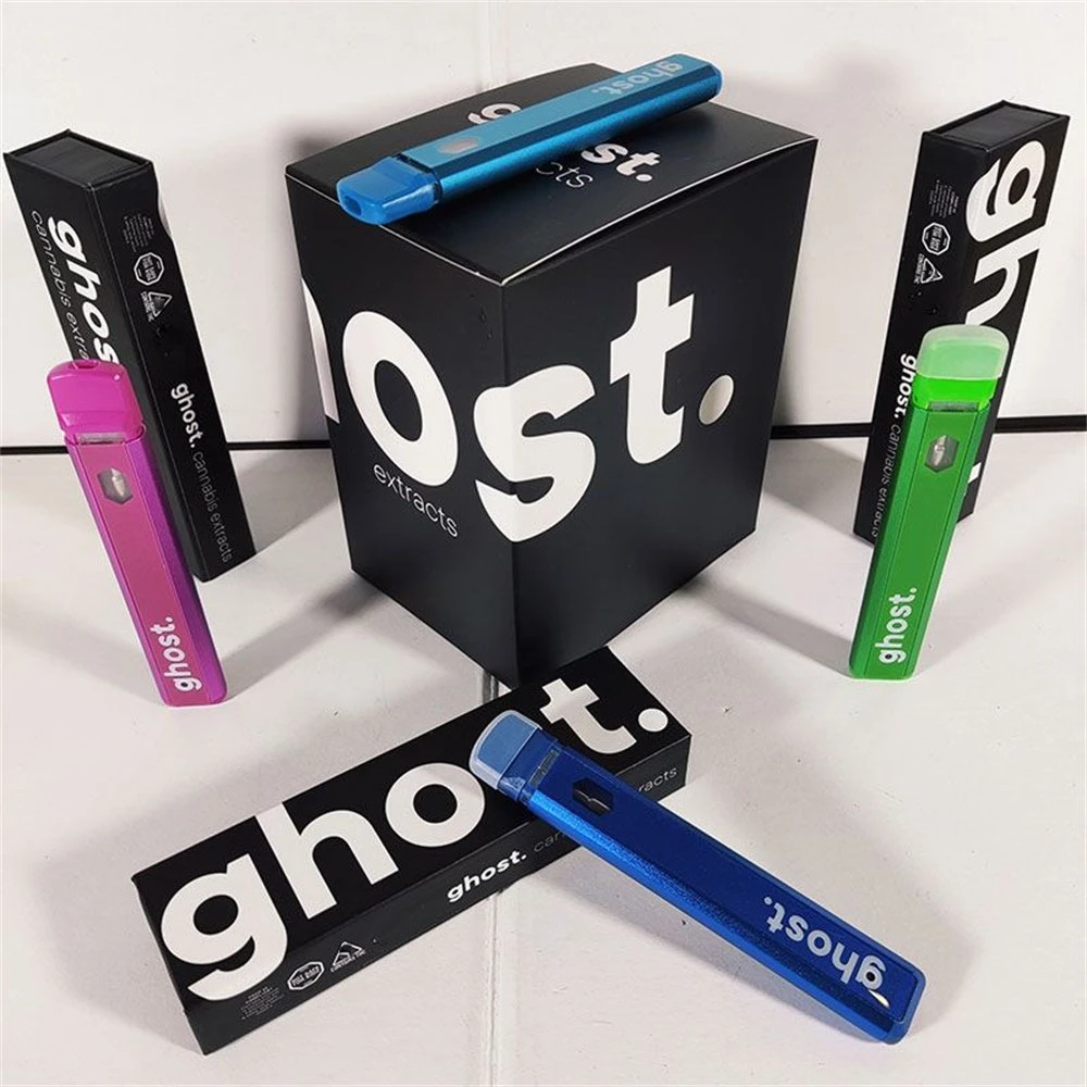 Usa Ghost vacío dipolo VAPE Pen Pod DAB Wax 1ml 1,0ml 1 Gram Ceramic Coil CB. D th. C Delt. A 8 D8 D9 D10 recargable para fumar Kit de inicio