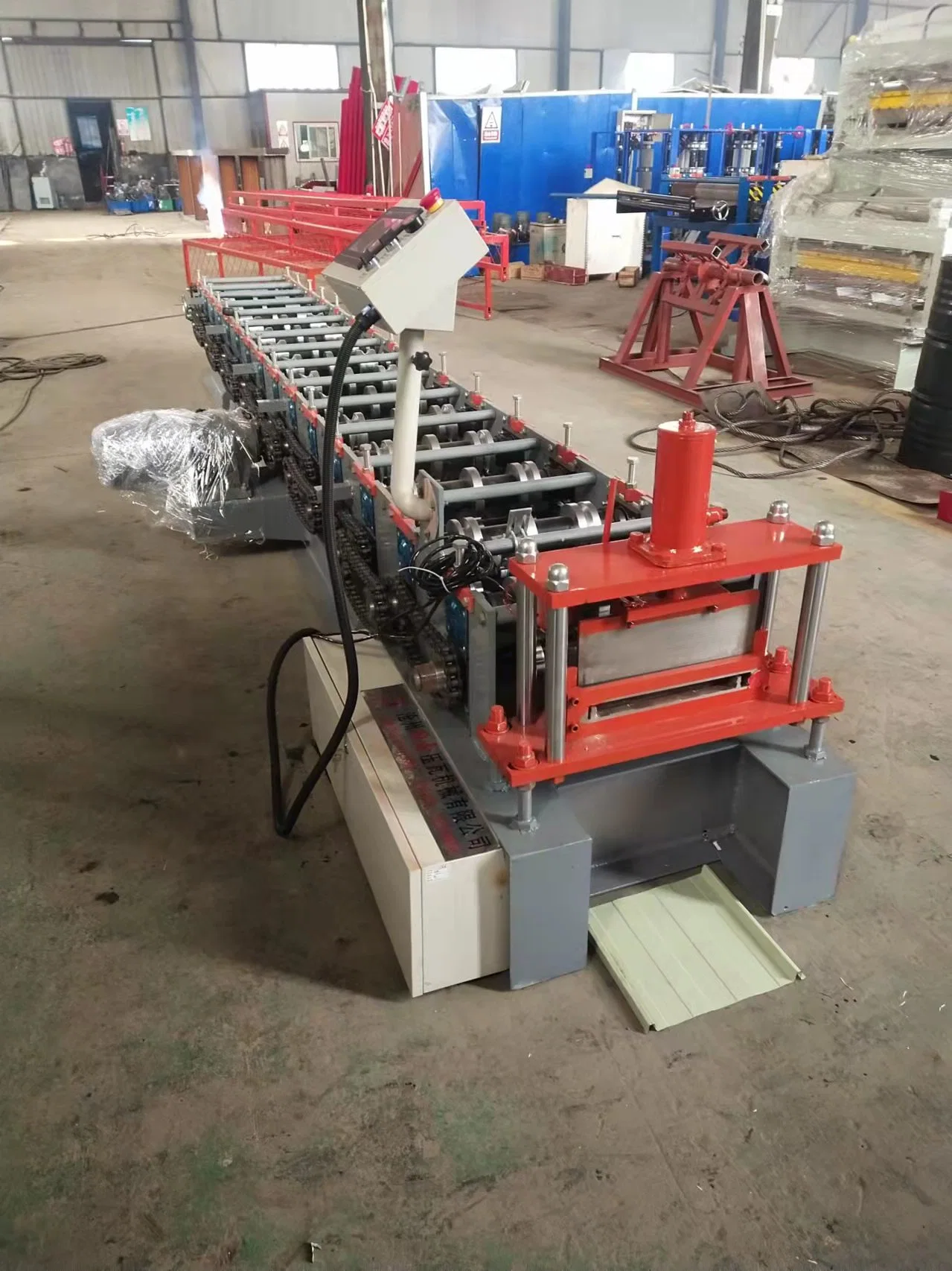 Standing Seam Self Lock Roofing Sheet Roll Forming Machine Product Line