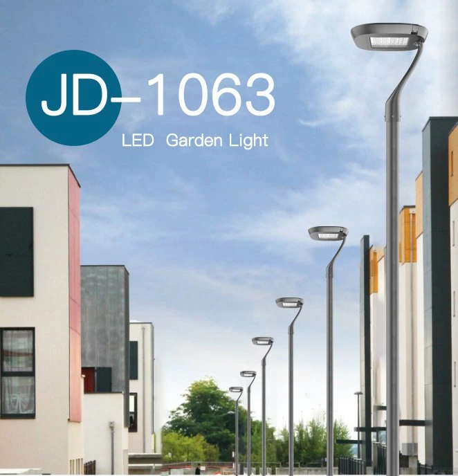 JD IP66 impermeable 5 años de garantía aluminio LED Road Outdoor Park Lamp Landscape Post Top Garden Street Lights