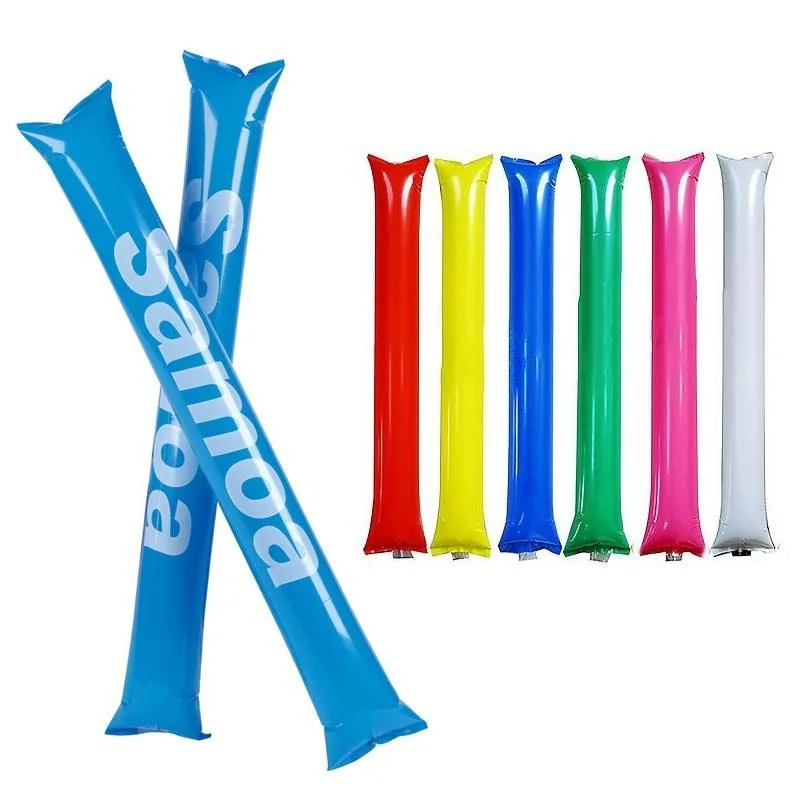 Customized Printed PE Material Inflatable Thunder Cheering Stick Bang Bang Sticks