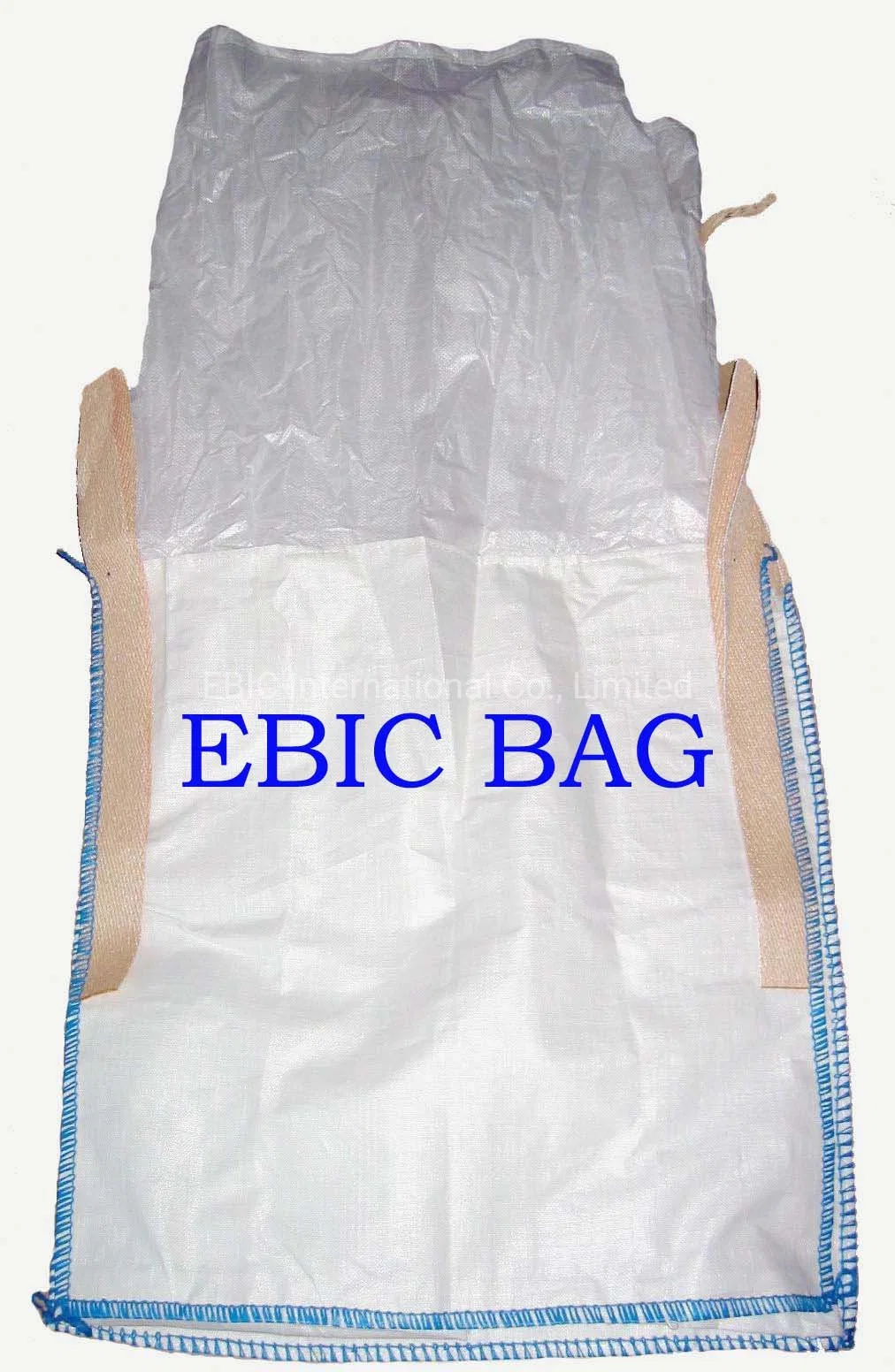 Top Open Fully & Flat Bottom PP Building Materials Sand Cement Super Sack Ton Jumbo Bulk Packing Woven Big Bag