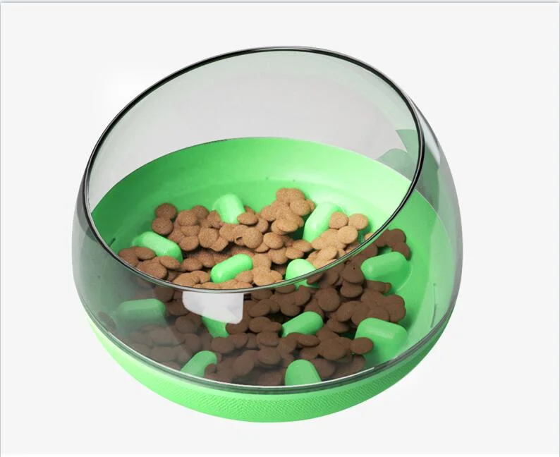 Pet Slow Feeder Non-Spill Feed Anti-Overturning Dogs Bowl