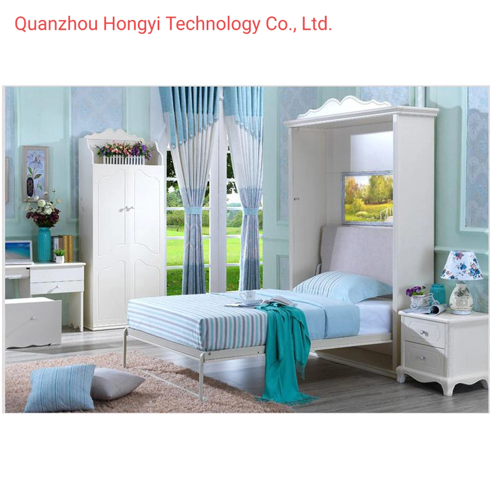 Factory Custom Made Home Furniture Modern Design Multifunction Vertical Folding Hidden Wall Bed Murphy Bed