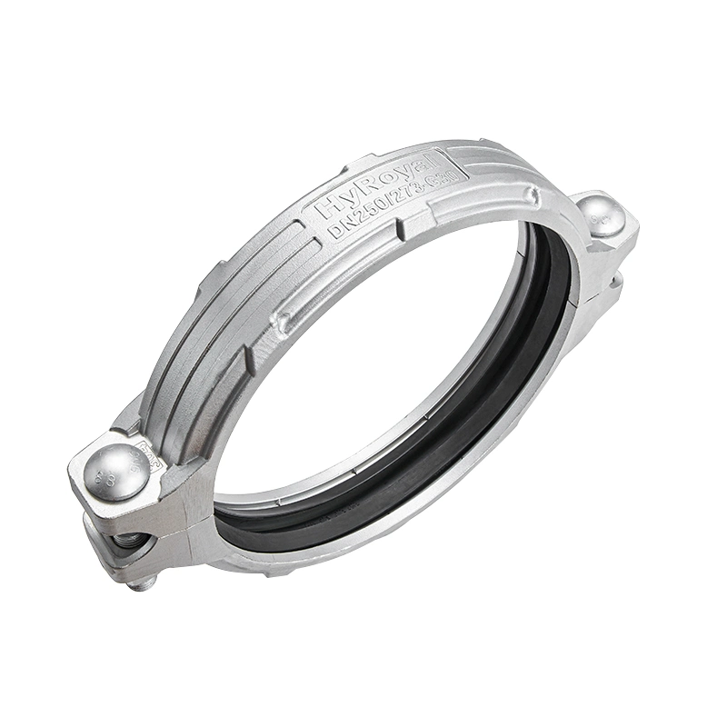 Model G30 SS316 DN250 Stainless Steel Rigid Coupling Clamp for Pipe Joint