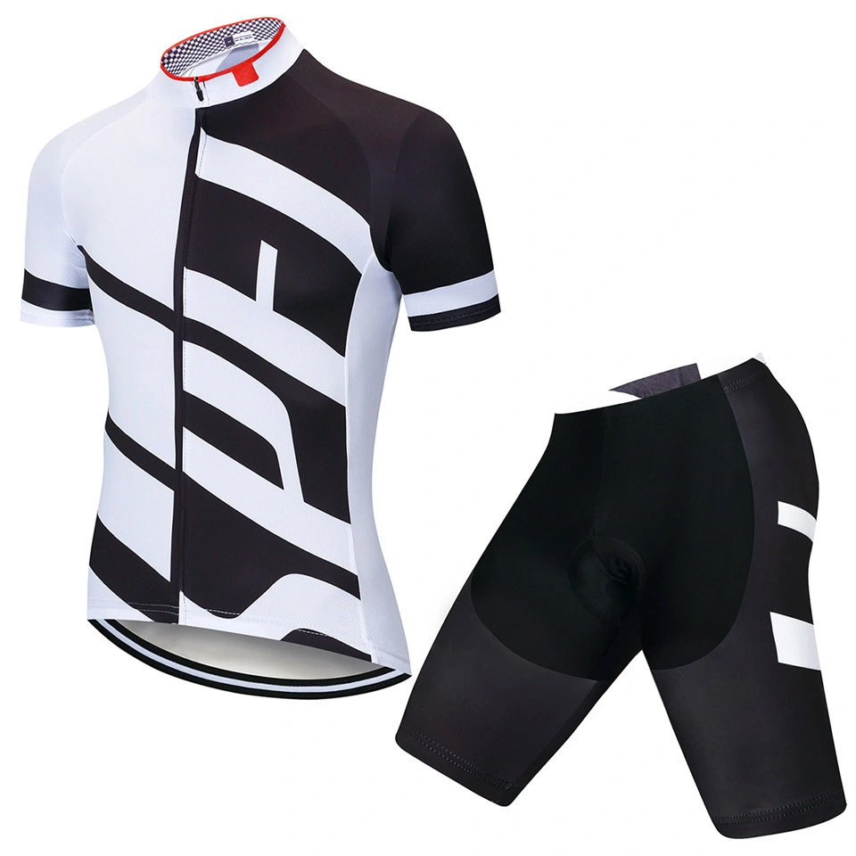 Oferta especial Culotte brilla en la oscuridad de la luz de cremallera frontal bicicleta Ciclismo Jersey uniformes de color