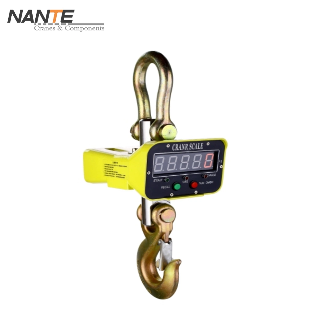 Electric Hanging Wireless Crane Scale with LED Display