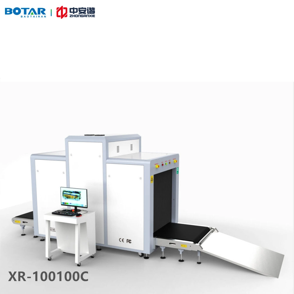 100100c Big Tunnel X-ray Baggage Scanner for Logistic Company Airport Metro Station