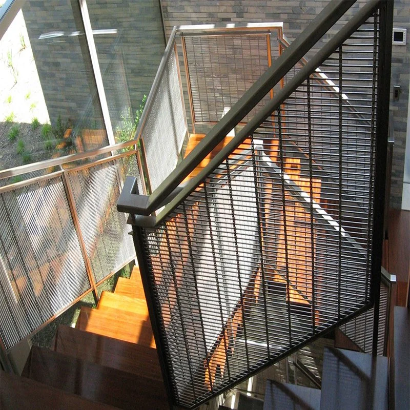 Architectural Woven Wire Mesh Fence/Mesh Fencing for Stairs and Corridor