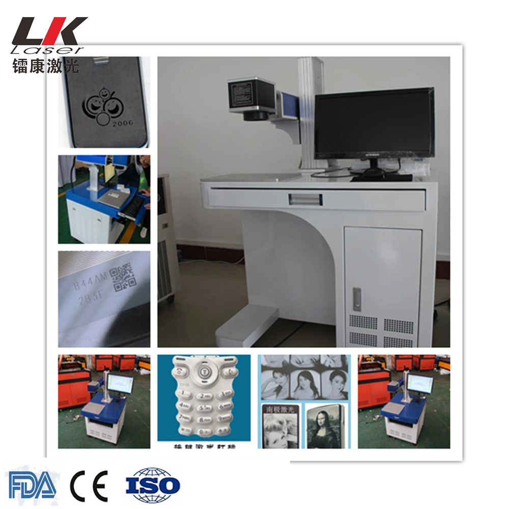 Lk Laser Fiber Laser Marking Machine for Metal Laser Marker Laser Engraving Machine for Plastic