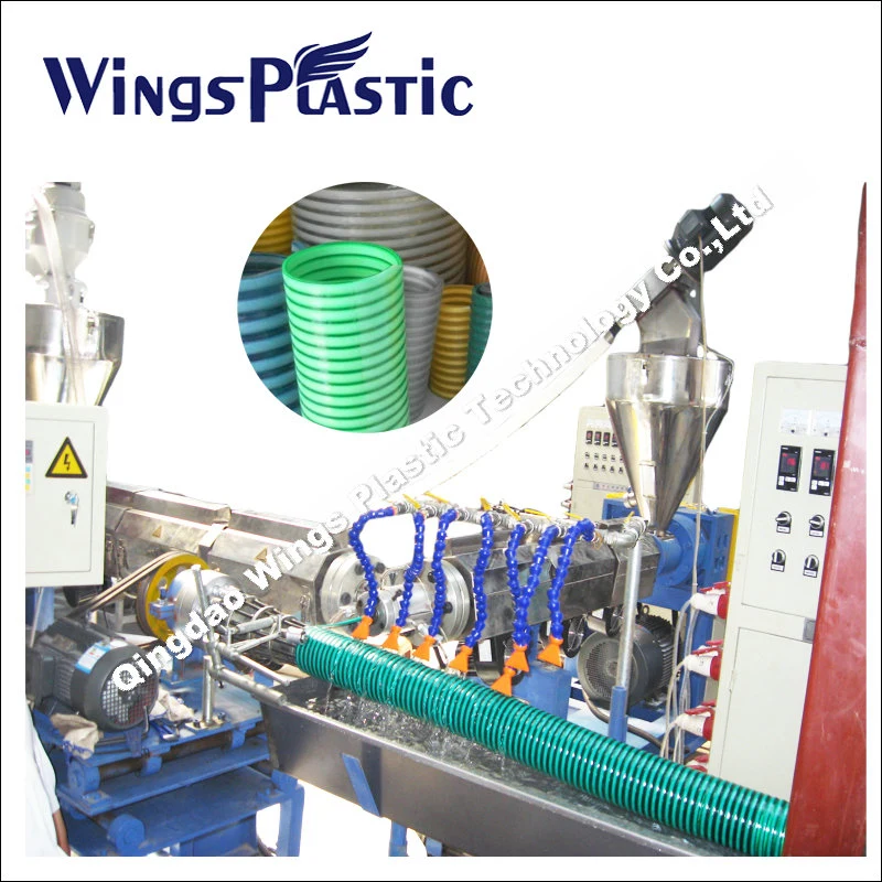 PVC Reinforced Suction Hose Extrusion Line / Making Machine / Production Line