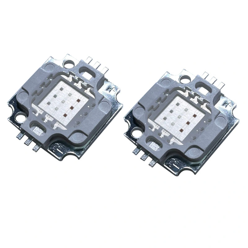 Quality Integrated Light Source COB LEDs 10W 9V RGB Bridgelux 45mil for Video Photography