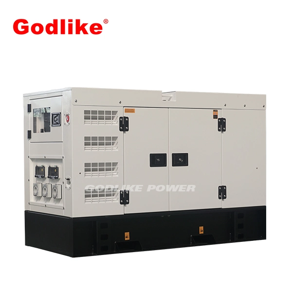 Dosel galvanizado 80kVA/64kw silencioso de alta calidad Generador Diesel con motor Perkins