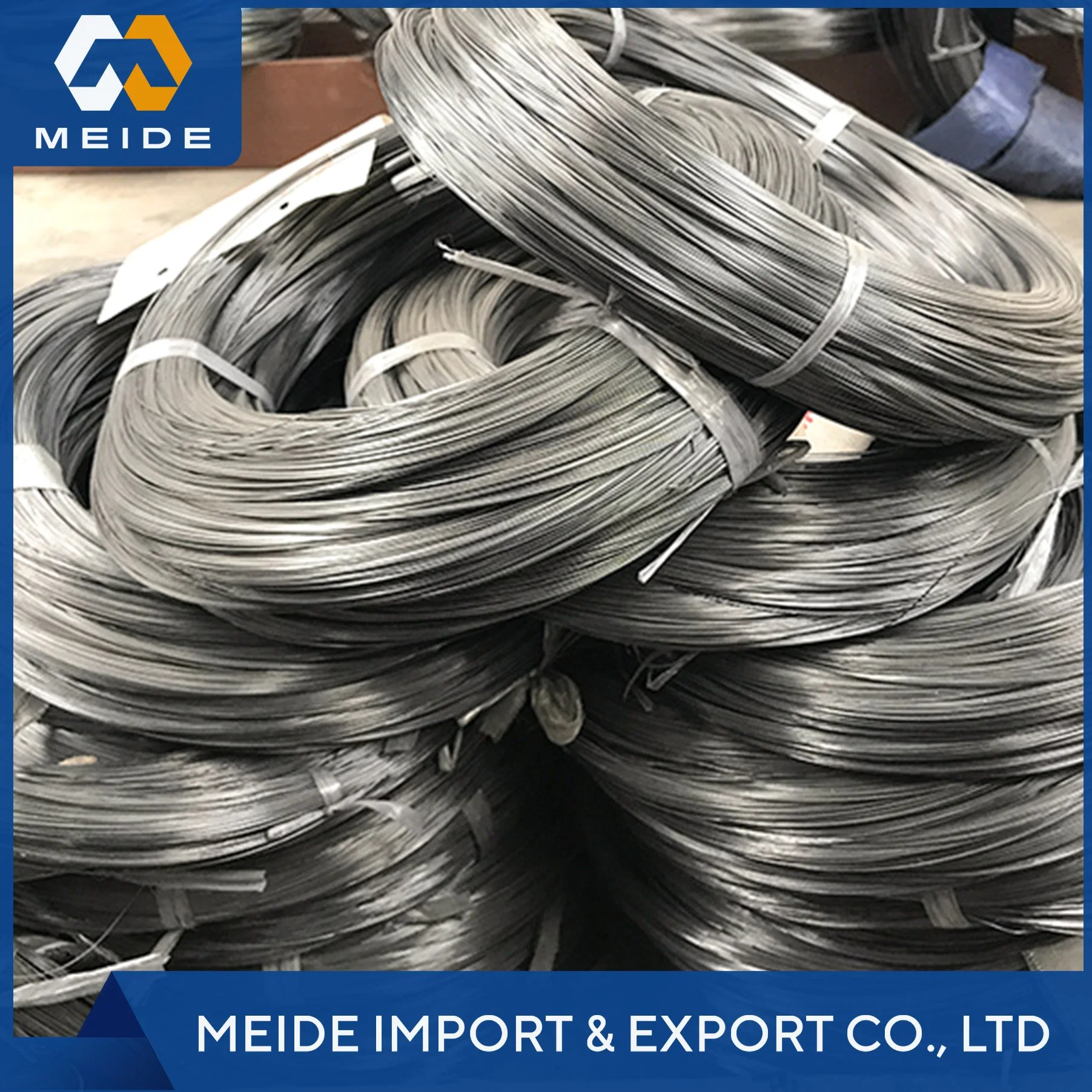 Titanium Material 0.1 mm-8.0 mm 99.9% High-Purity Titanium Wire/Welding Wire Industrial/Medical Ultra-Fine Coil Wire