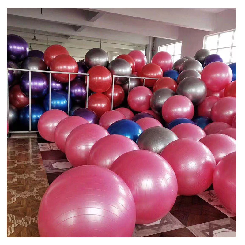 Custom PVC High quality/High cost performance  Eco-Friendly Pilates Gym Fitness Yoga Ball