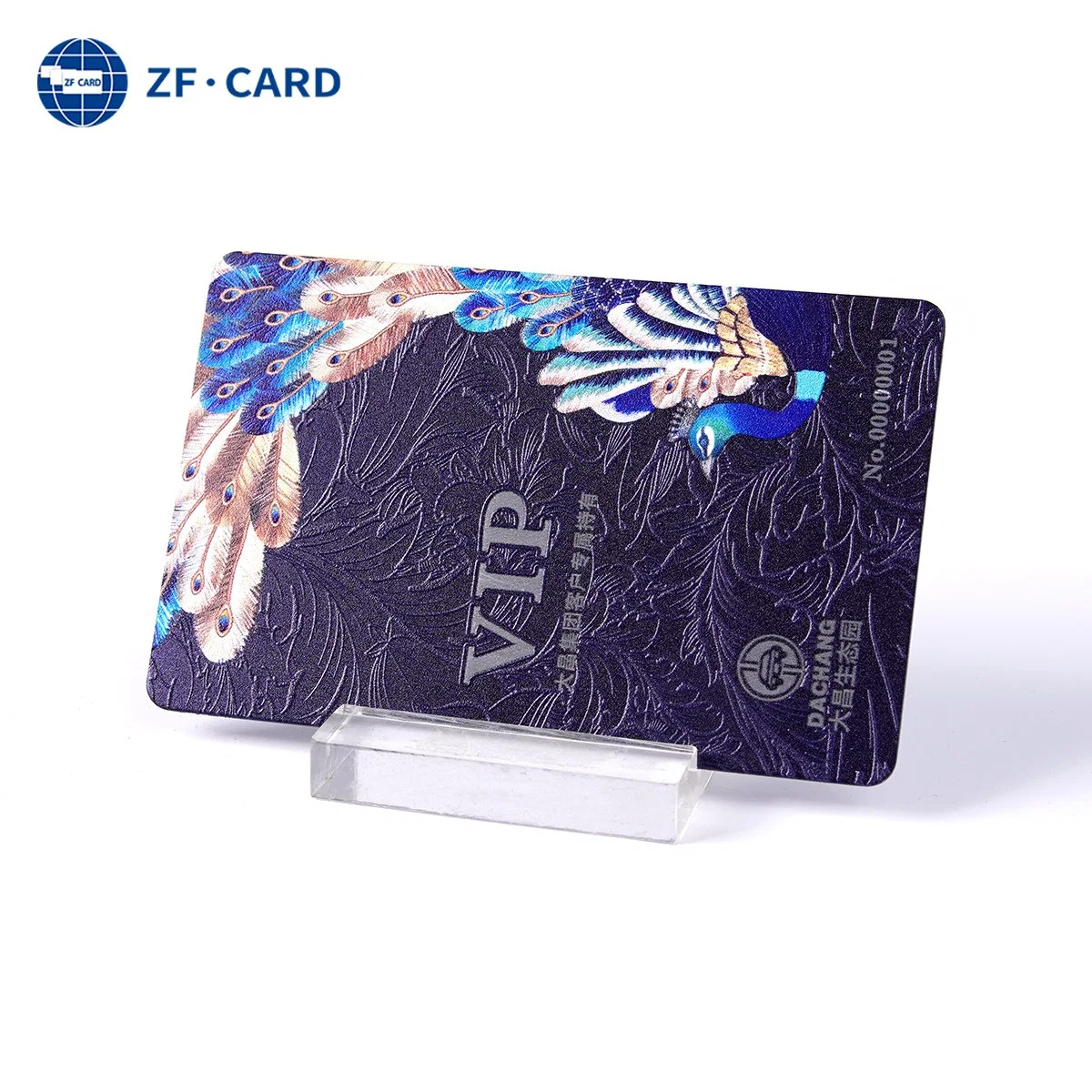 Custom Printed Plastic PVC 125kHz NFC RFID Card, 85.5*54mm, Tk4100 T5577 Chip