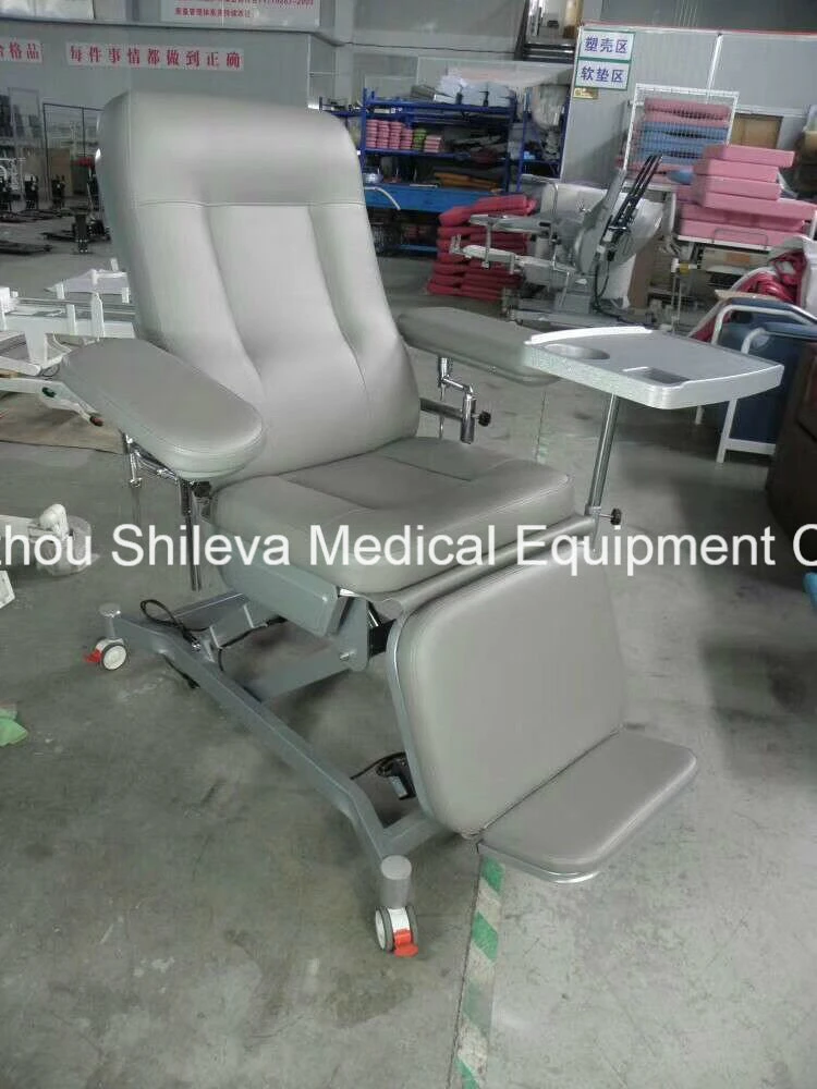 Adjustable Medical IV Stand Infusion Recliner Blood Chair Used Hospital Furniture