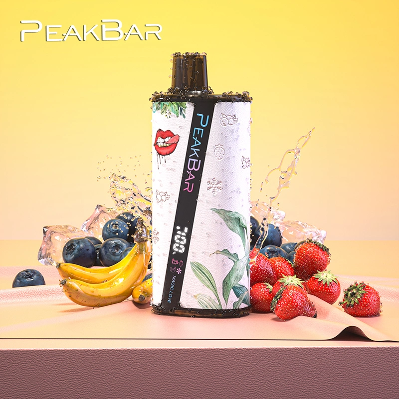 Peakbar Lusso Stock Offre Vape jetables 8200 Ecig avec écran de bouffée de bougies de commerce de gros je Vape