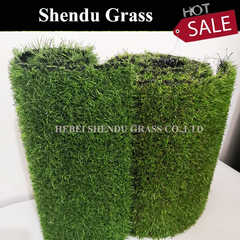 20mm Plastic Fake Synthetic Artificial Grass Lawn with Double Backing for Landscape/Garden Decoration