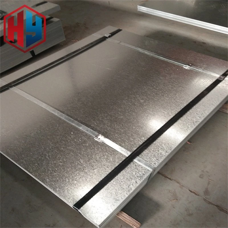 Padrão ASTM 0.12-0,7 mm de espessura, laminado a frio, Z40 Z100 Z150 Z80 Aço galvanizado chapa de aço Az100 Az150 Galovume Aço imersão a quente Para material de folha de telhados