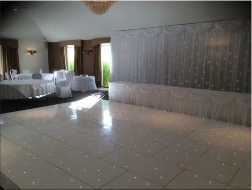 Romantic Wedding Dance Floor Livestream Panels Decorate for Stage Party